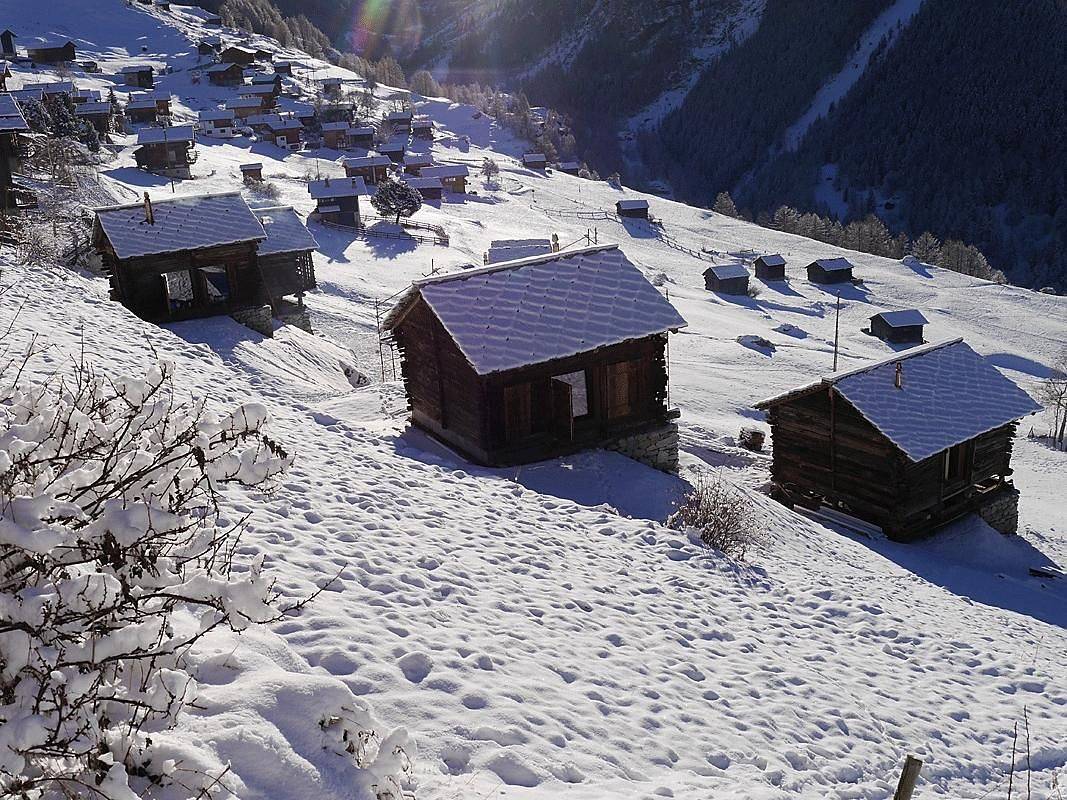 Casa vacanza per 6 persone con idromassaggio in Evolène, Alpi Pennine