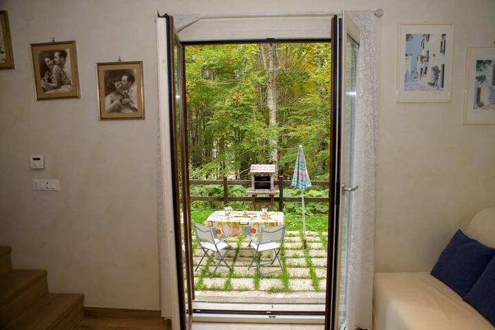 Appartamento per 3 persone, con giardino, con animali domestici a Subiaco