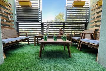 Gîte pour 6 personnes, avec balcon à Labenne