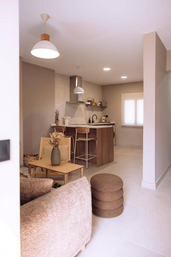 Apartamento para 4 personas, con vistas además de jardín y terraza en El Espinar