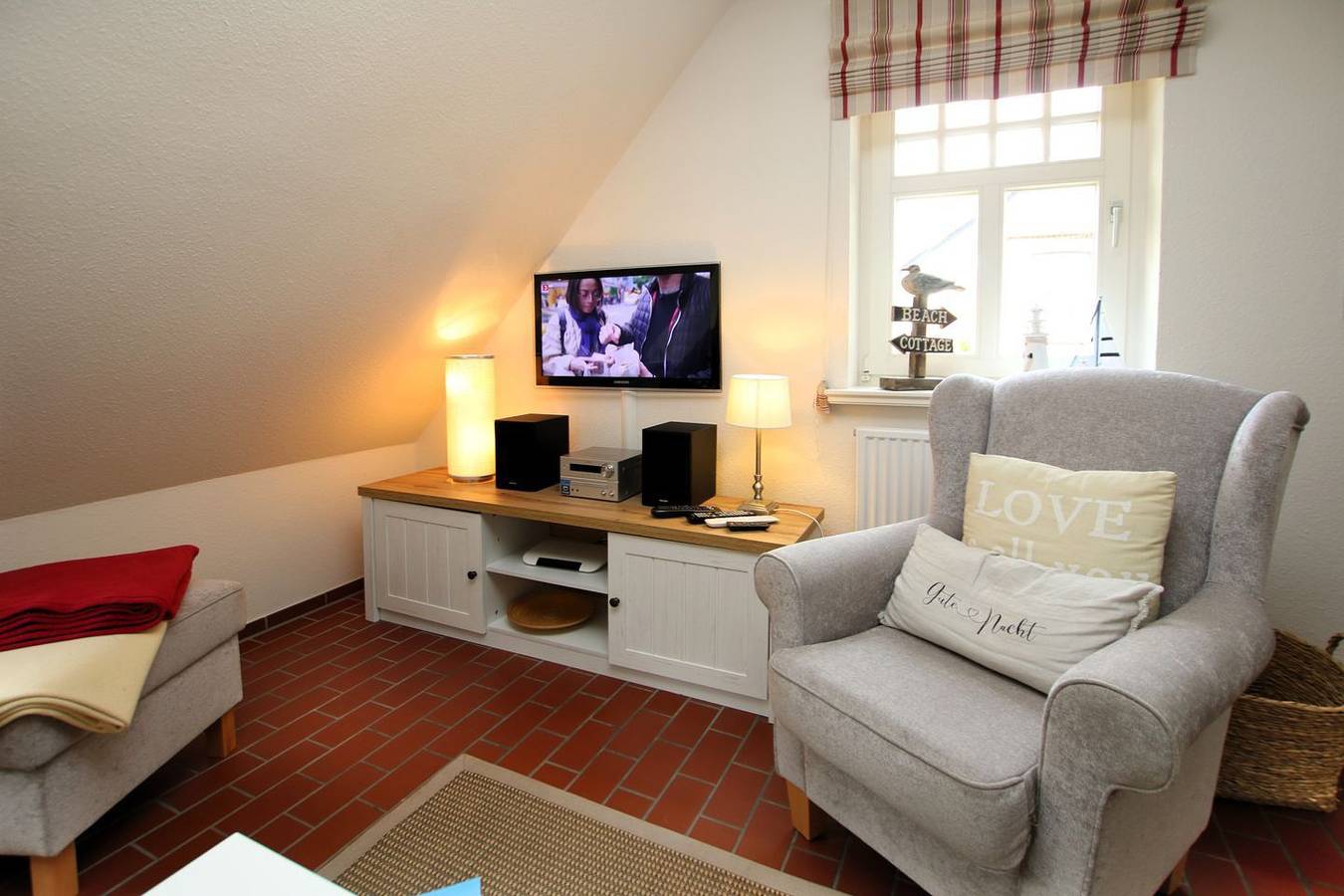 Ganze Wohnung, Ferienwohnung für 2 Personen auf ca. 45m² im Og und Dg in Wyk auf Föhr (Stadt), Wyk auf Föhr