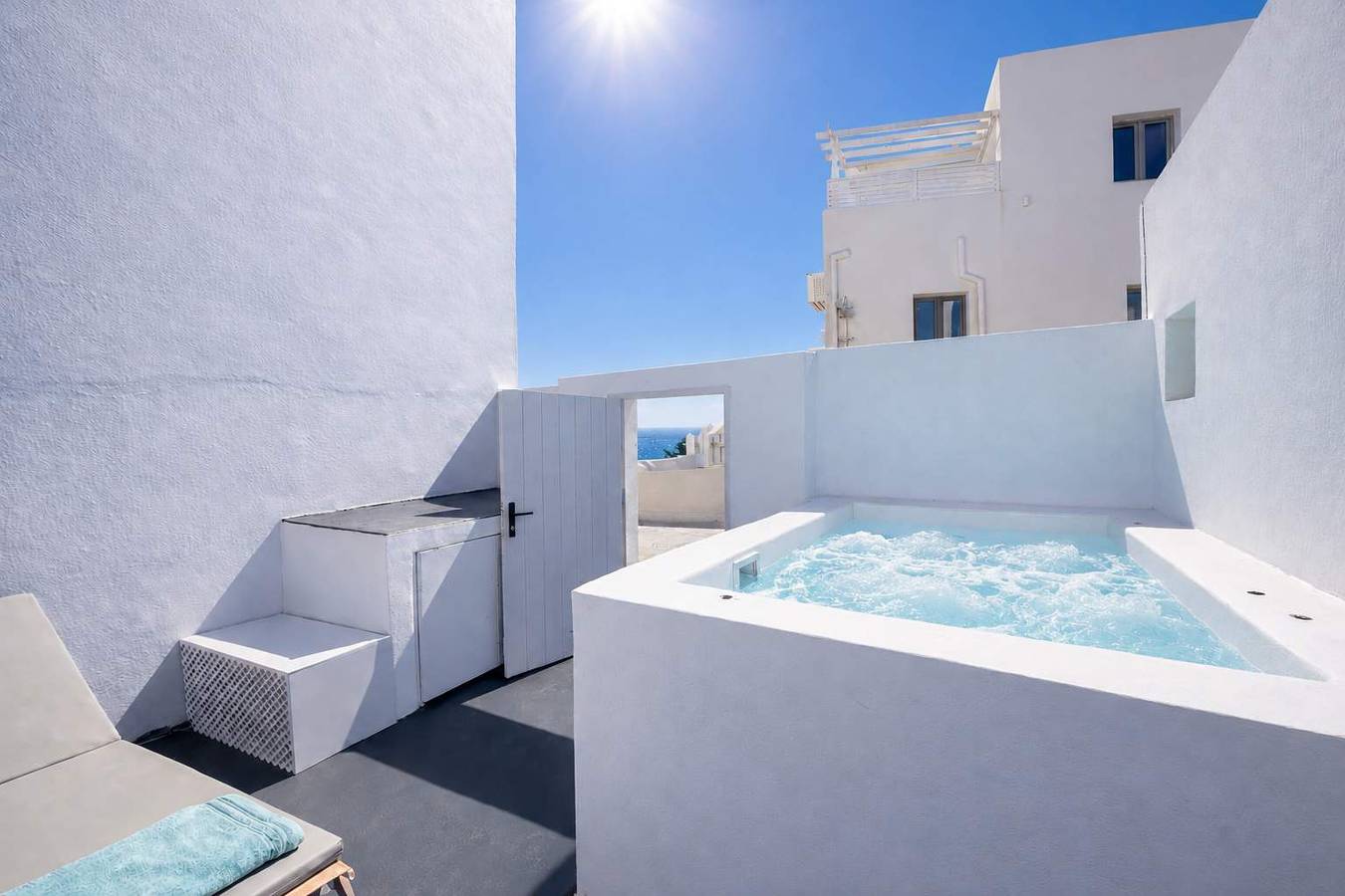 Appartement entier, Appartement de vacances pour 4 personnes avec balcon/terrasse in Imerovigli, Santorin