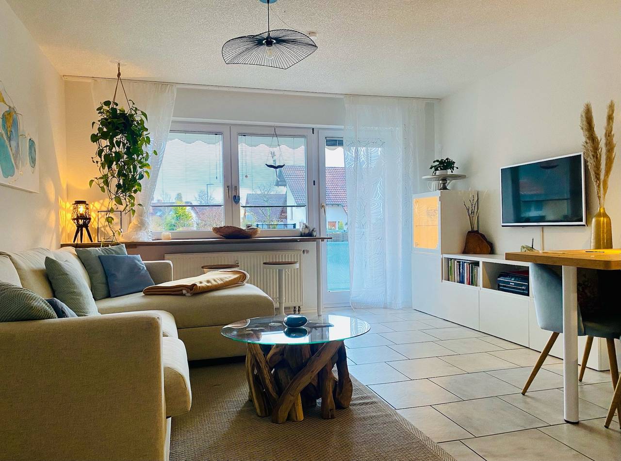 Ganze Ferienwohnung, Ferienwohnung Sterntaucher - 2-Zimmer-Fewo, 55 m², Hochparterre in Radolfzell am Bodensee, Untersee