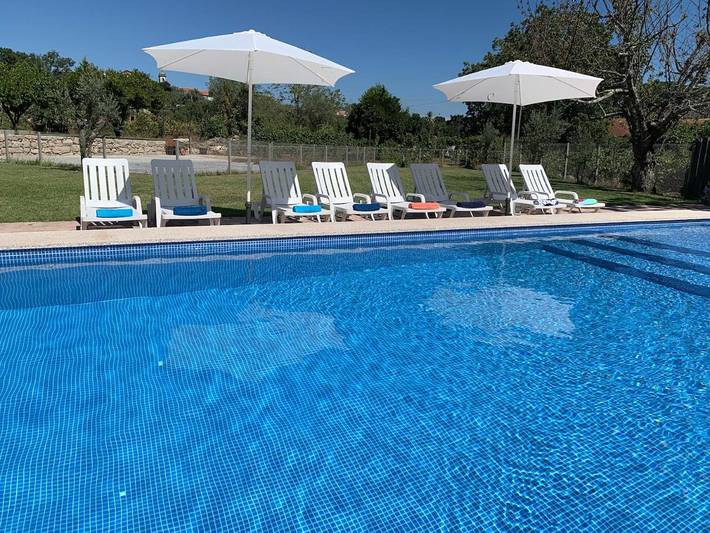 Casa de férias para 16 pessoas, com jardim e piscina, adaptado a crianças em Tondela