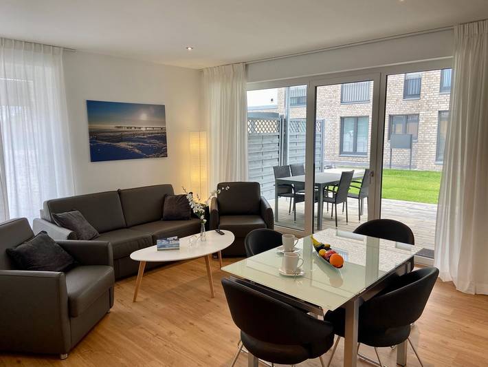 Ferienwohnung für 4 Personen, mit Balkon/Terrasse und Terrasse in Dahme - 2