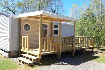 Mobil home pour 4 personnes, animaux acceptés à Aramits