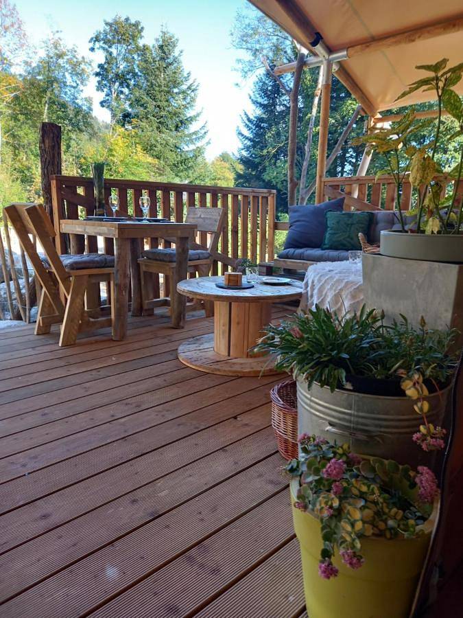 Tente pour 2 personnes, avec vue ainsi que jardin et terrasse dans Grand Est - 3