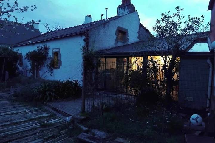 Maison de vacances pour 3 personnes, avec jardin