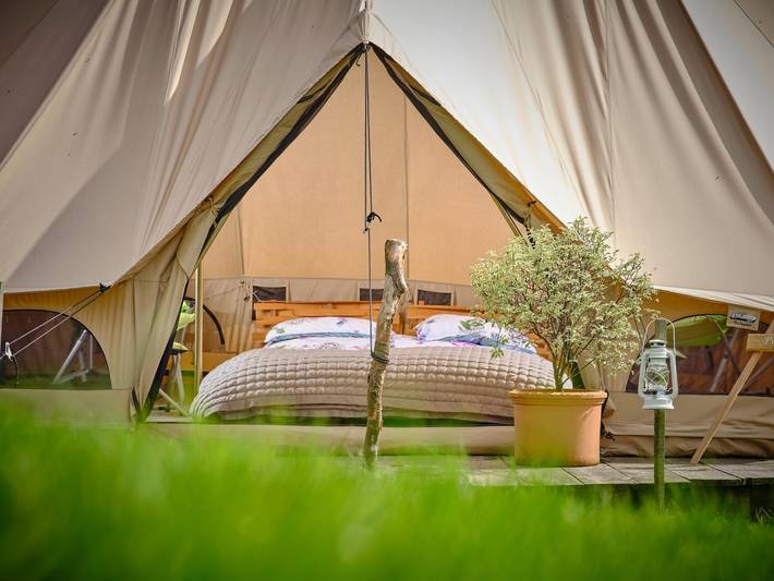 Glamping for 2 people in Exmoor