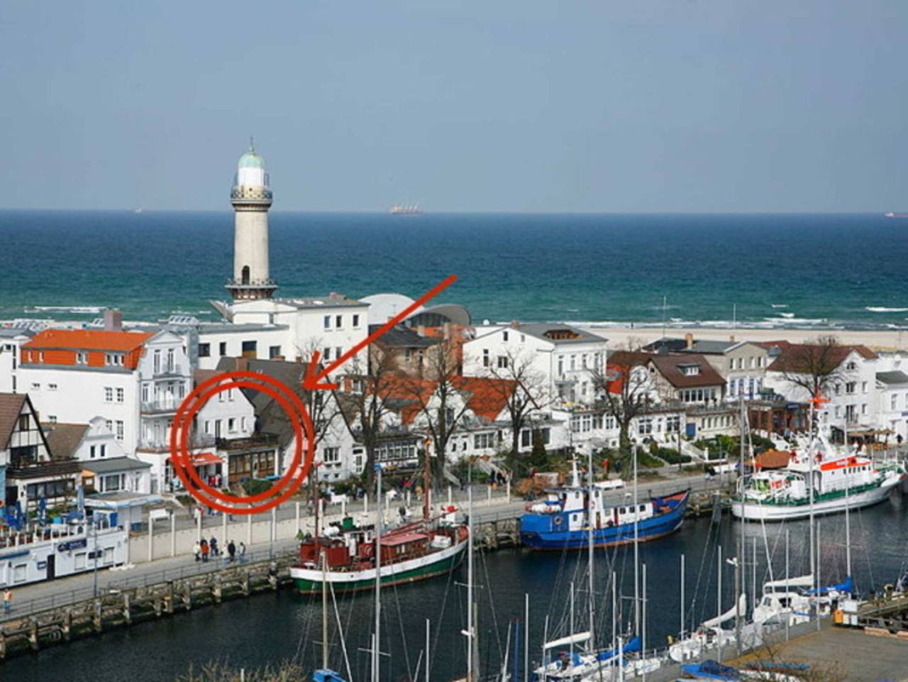 Ganze Ferienwohnung, Ferienwohnungen am Alten Strom (Lv) - Ferienwohnung 1 in Warnemünde Strand, Rostock