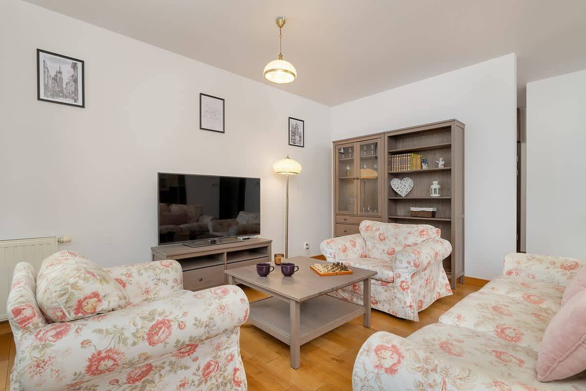 Cały apartament, Spacious Apartment | Balcony, Parking, Pool in Dębniki, Kraków