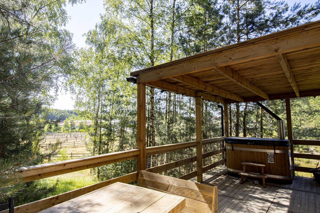 Recreatiedomein Warredal — Comfort Sweet met hottub in Maaseik, Hoge Kempen