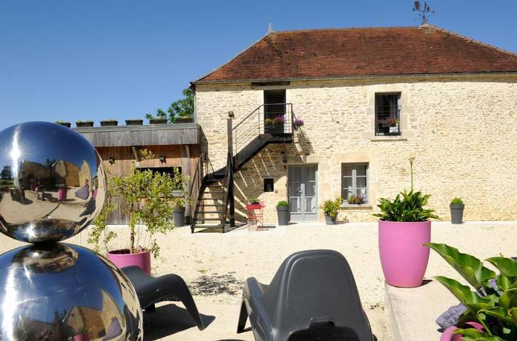 Chambre d’hôte pour 4 personnes, avec terrasse et jardin à Maisons-lès-Chaource