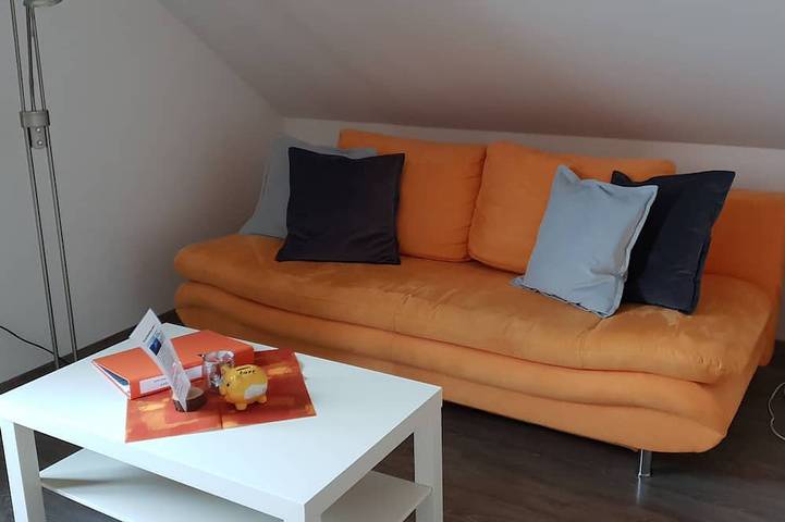 Ferienwohnung für 7 Personen, mit Terrasse und Garten sowie Sauna