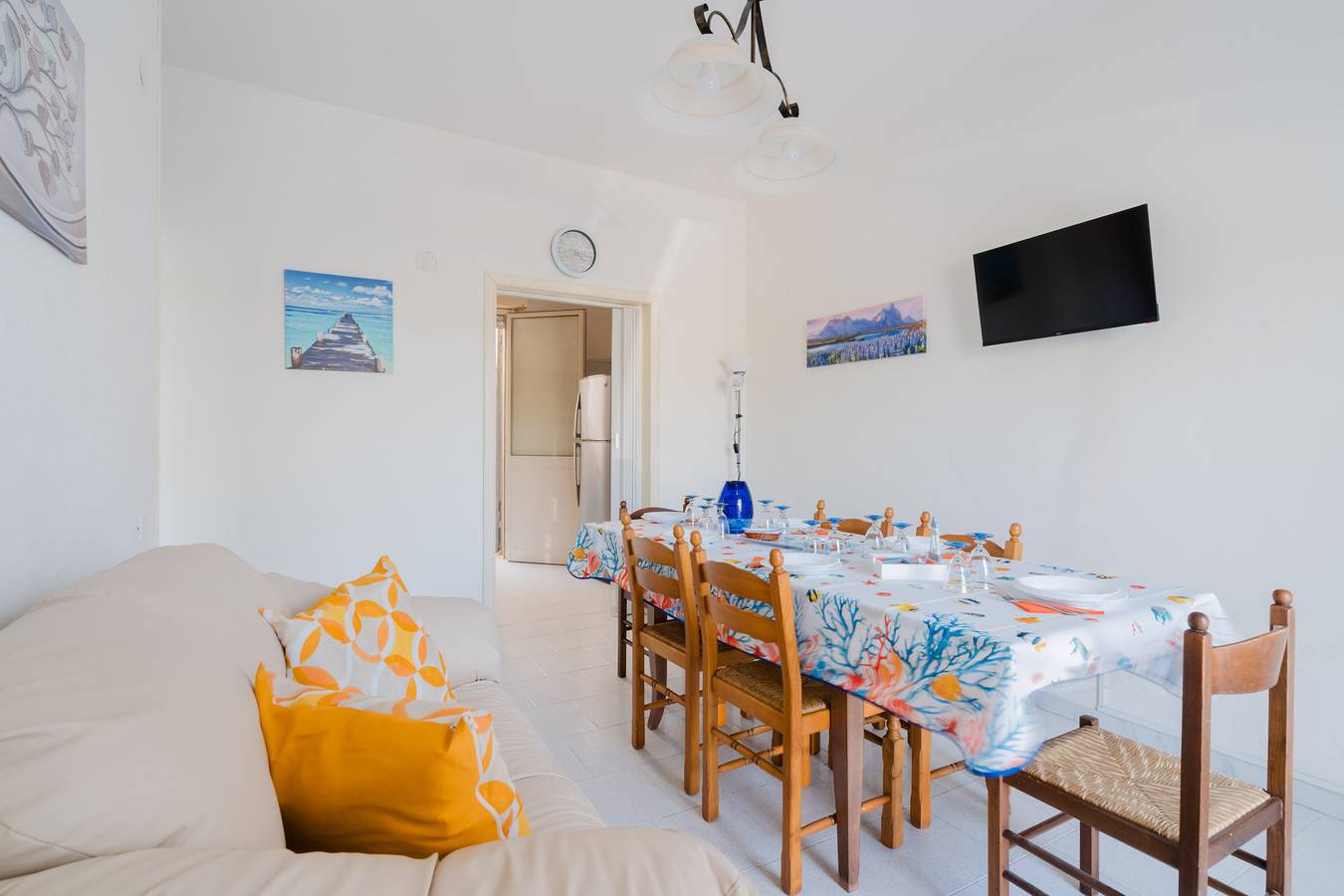 Maison de Vacances 'La Conchiglia Sul Mare' avec Vue sur la Mer, Terrasse Privée et Climatisation in Scala di Furno, Golfe de Tarente