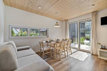 Ferienwohnung für 6 Personen, mit Sauna und Garten in Schwäbische Alb