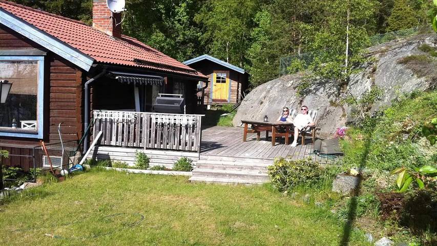 Ferienhaus für 7 Personen, mit Terrasse in Mittelschweden
