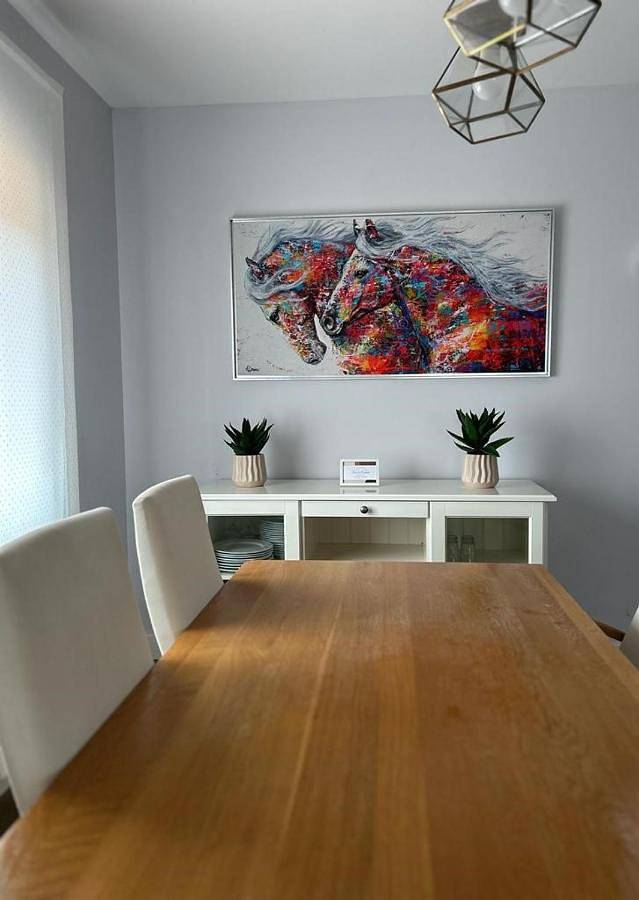 Apartamento para 6 personas, con Terraza además de Jardín y Vistas en Garray