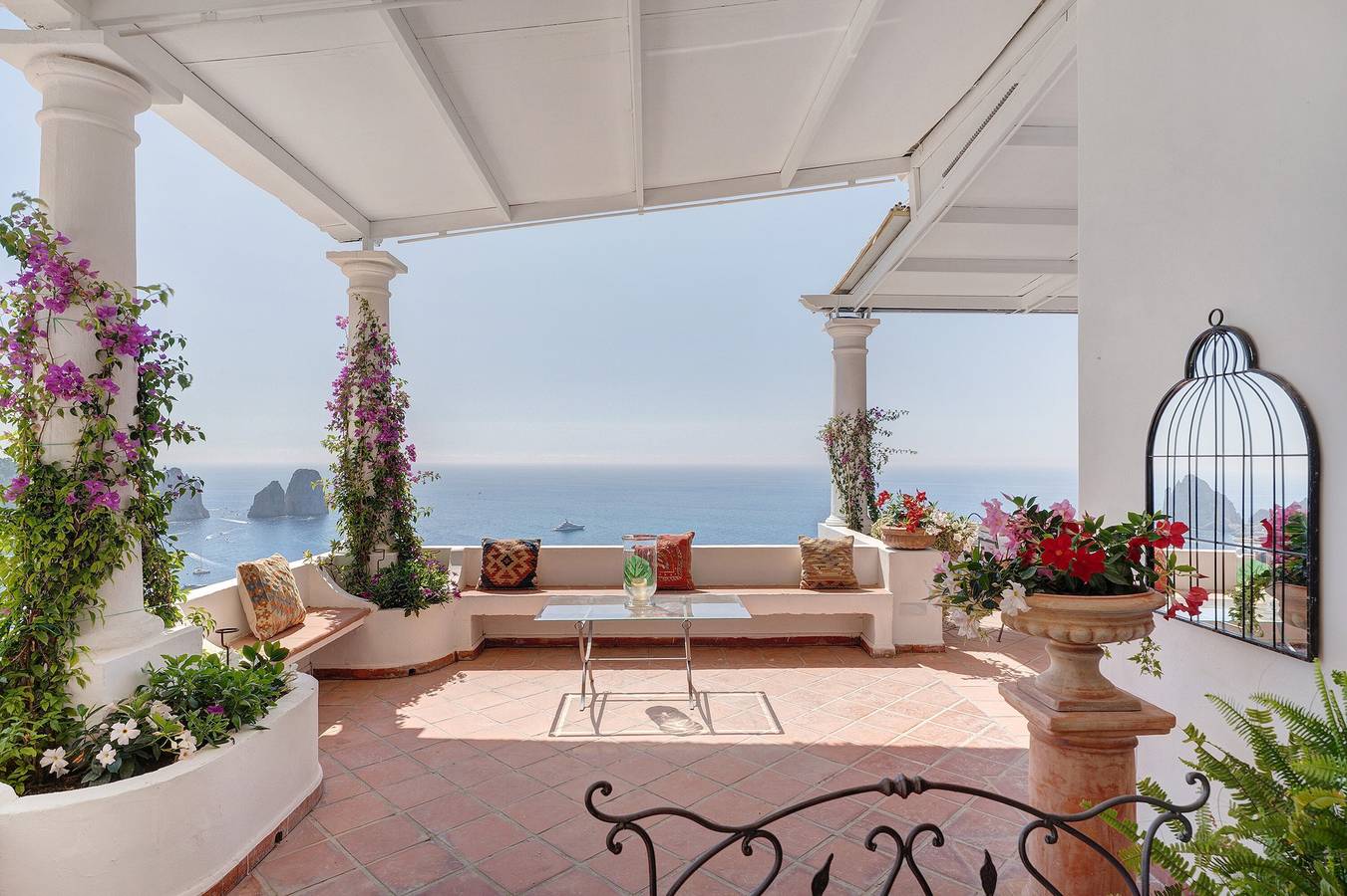 Villa 'Bella Vista' mit Meerblick, Privatterrasse und Wlan in Marina Piccola (Capri), Capri