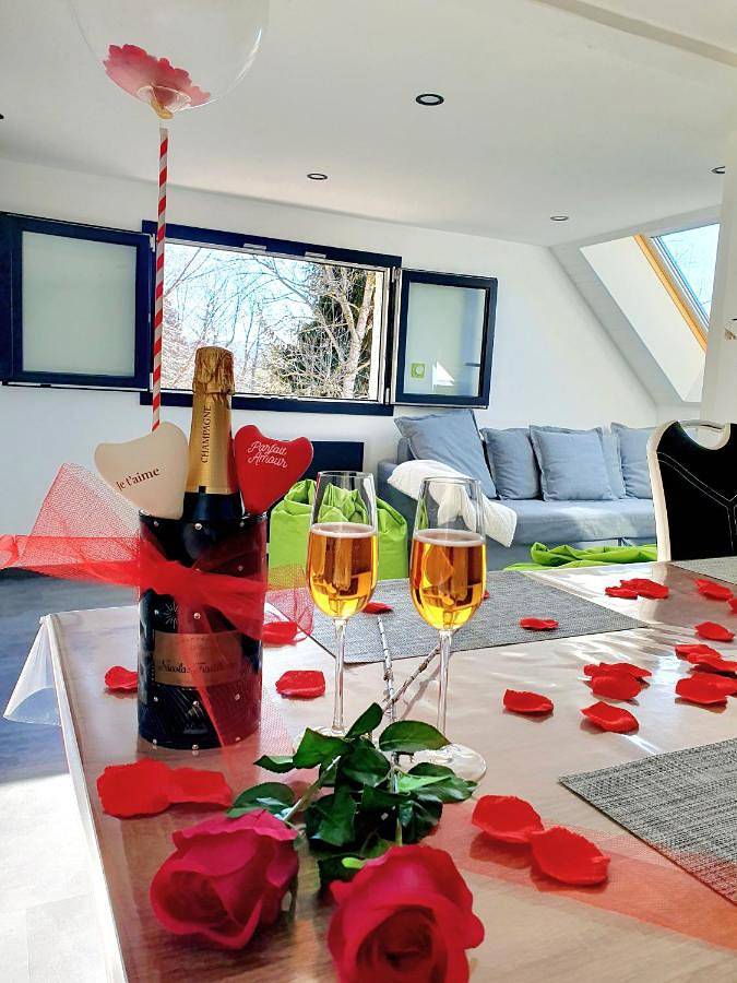 Gîte pour 6 personnes, avec vue ainsi que vue sur le lac et jardin, animaux acceptés dans Grand lac de Laffrey - 3