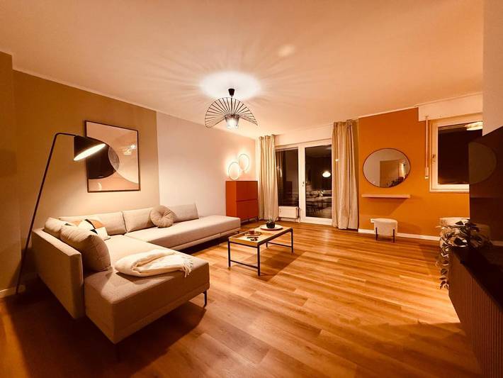 Ferienwohnung für 4 Personen, mit Balkon und Ausblick in Hünxe