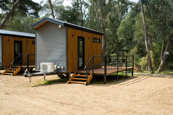Parc de vacances pour 3 personnes, avec jardin et balcon - 1