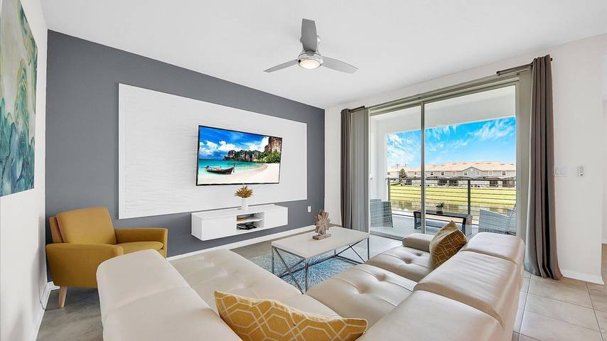 Villa pour 5 personnes, avec piscine ainsi que bassin pour enfant et jardin, adapté aux familles dans Floride - 2