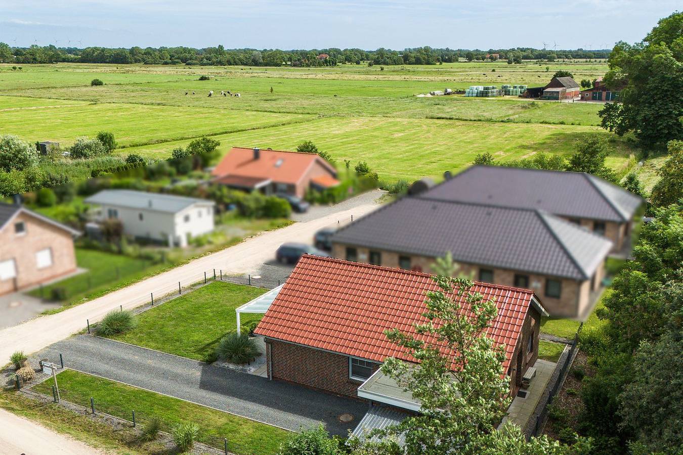 Haus Deichoase mit Garten, überdachter Terrasse und Infrarotsauna an der Küste in Sehestedt (Jade), Jade