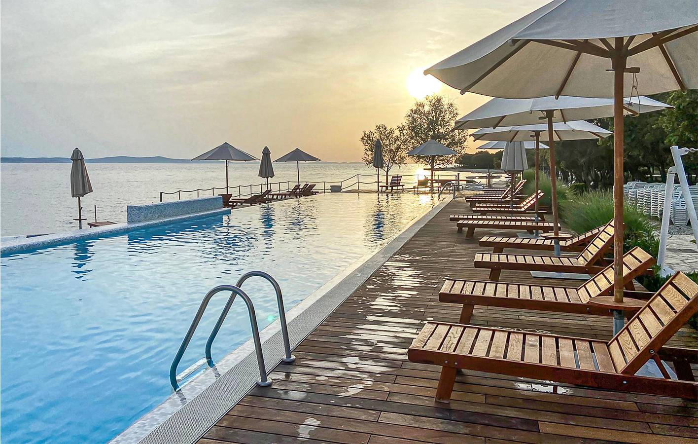 Ganze Ferienwohnung, Gemütliche Ferienwohnung mit Pool, WLAN und in Laufnähe zur Küste in Petrčane in Zadar (Kommun), Zadar