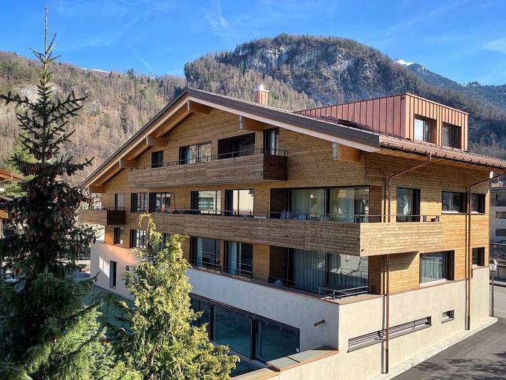 Ferienhaus für 6 Personen, mit Balkon in Meiringen