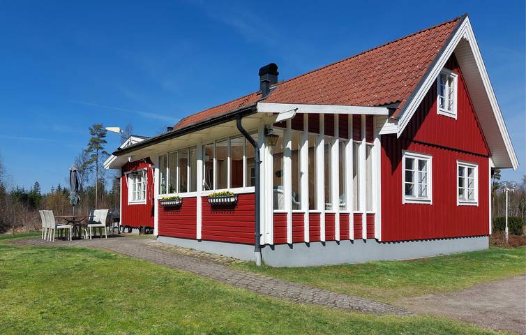 Ferienhaus für 5 Personen mit Ausblick in Osby und Umgebung