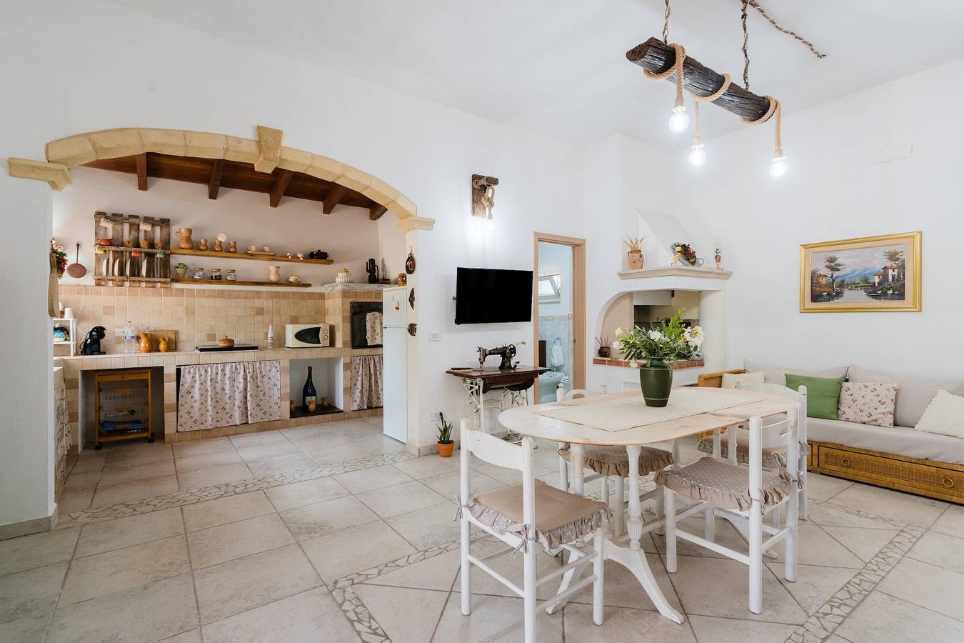 Casa in campagna 'Maison D'Artemisia' in rifinitura con giardino Privato e Aria Condizionata in Melissano, Golfo di Taranto