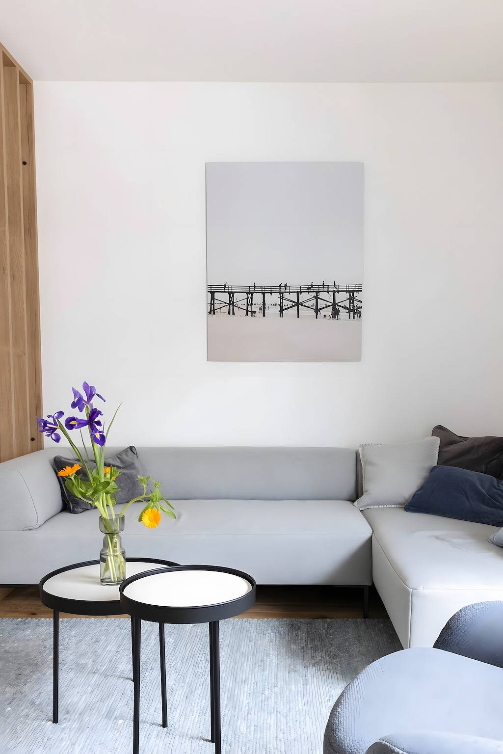 Appartement entier, Appartement 'Steuerbord' avec balcon et Wi-Fi in St. Peter-Bad, St. Peter-Ording