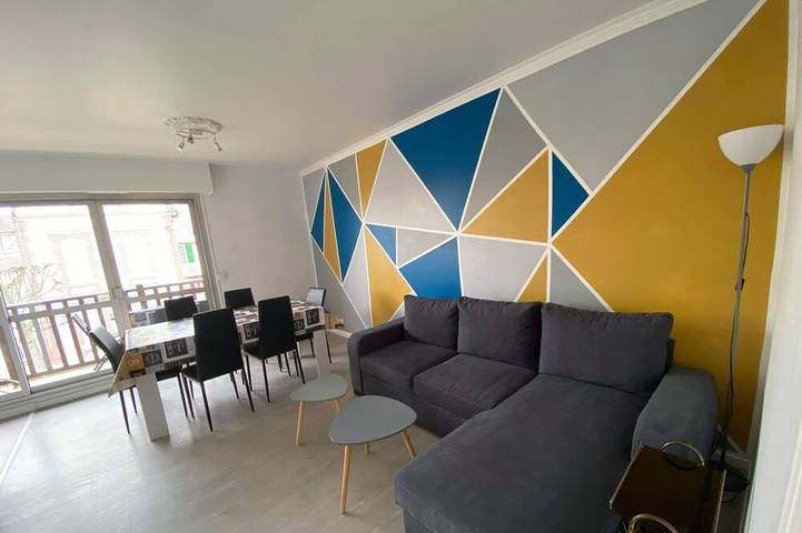 Ferienwohnung für 5 Personen, mit Balkon in Cabourg