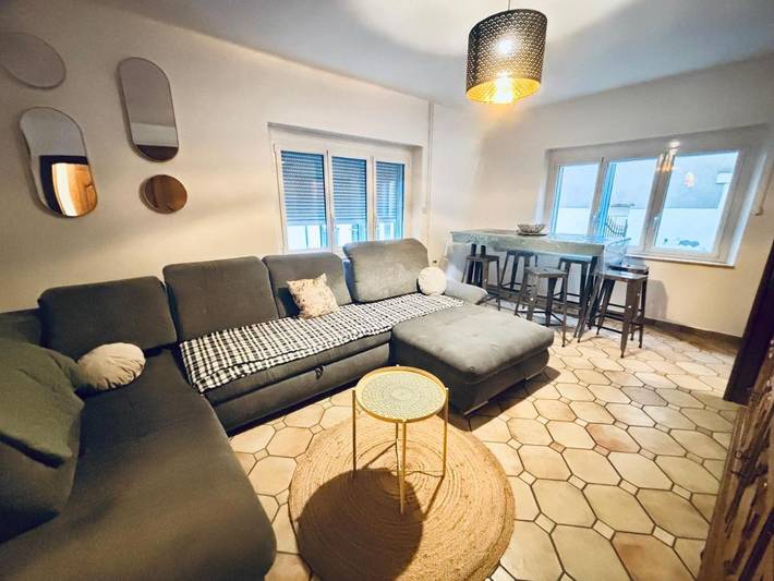 Appartement de vacances pour 6 personnes, avec terrasse et vue