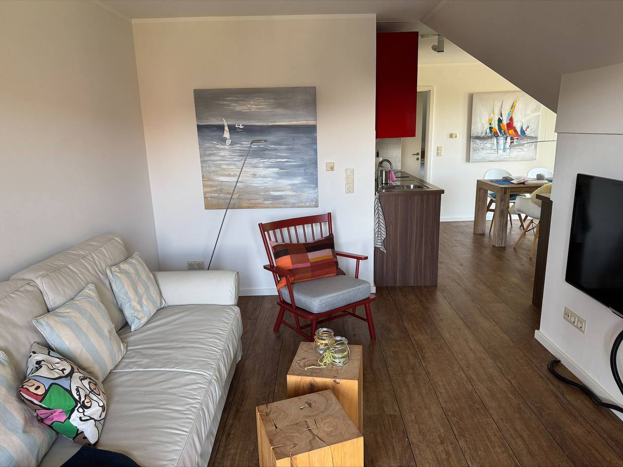 Ganze Ferienwohnung, Ferienwohnung Albatros in Westfehmarn, Lemkenhafen
