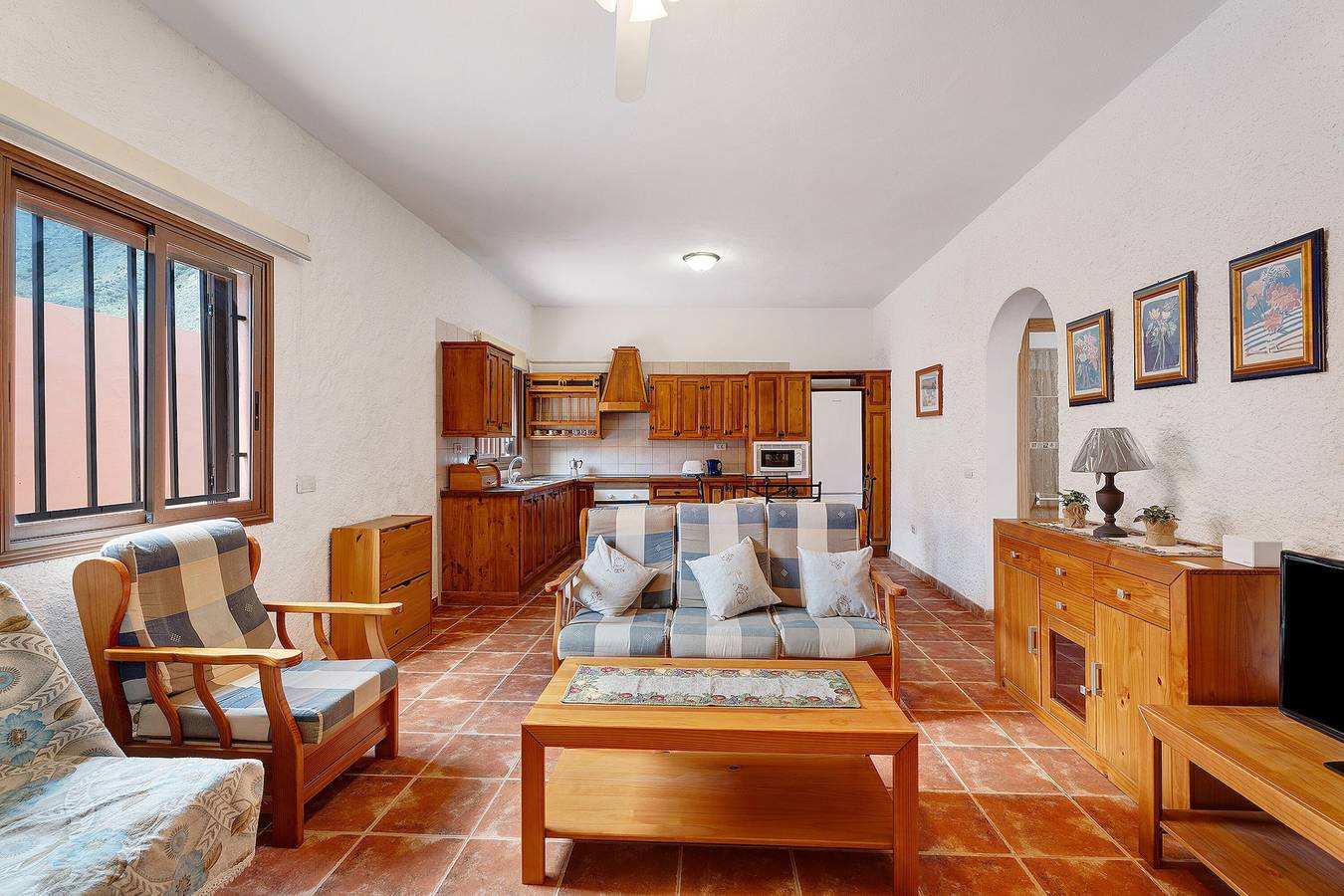 Appartement entier, Appartement de vacances 'Teresa' avec vue sur la montagne et Wi-Fi in Los Pedregales, Buenavista del Norte