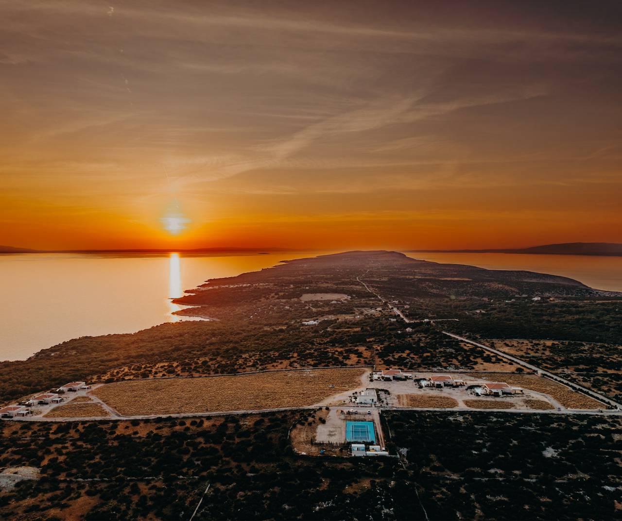 5* Luxury Seaview Villa Plant 3 with pool in Novalja, Pag
