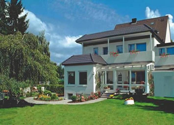 Pension für 2 Personen, mit Balkon und Terrasse sowie Garten und Ausblick