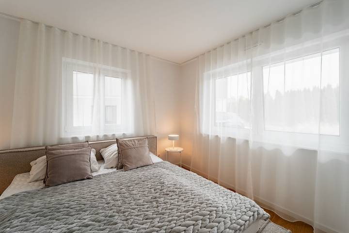 Ferienwohnung für 4 Personen, mit Garten und Terrasse, kinderfreundlich in Übersee