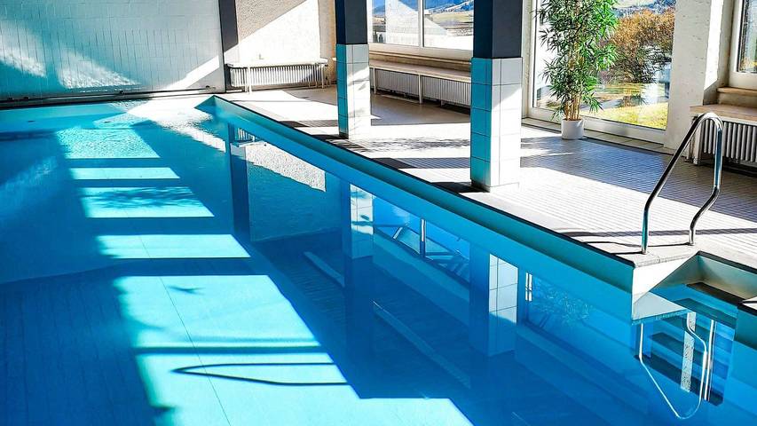 Ferienwohnung für 3 Personen, mit Pool und Balkon in Oy-Mittelberg - 4