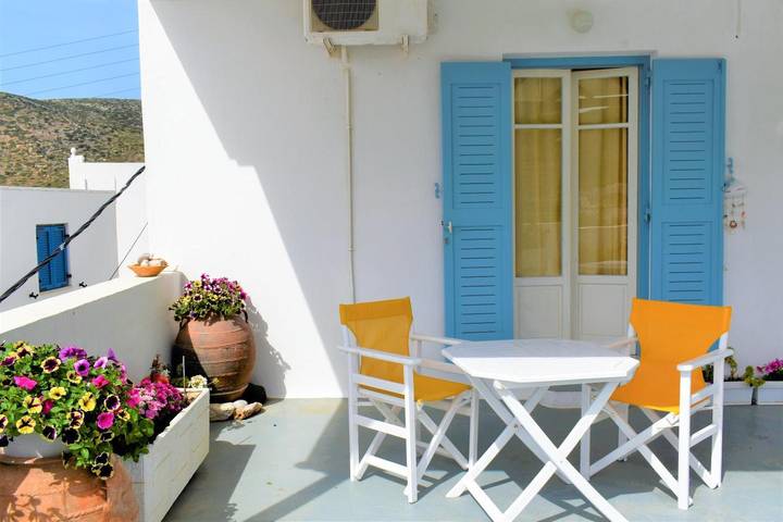 Gîte pour 2 personnes, avec balcon dans Amorgos