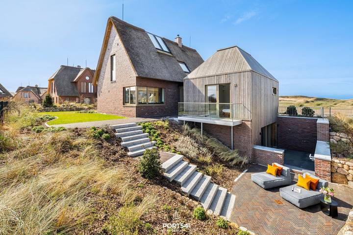 Ferienhaus für 4 Personen, mit Sauna und Ausblick sowie Garten in List (Sylt)