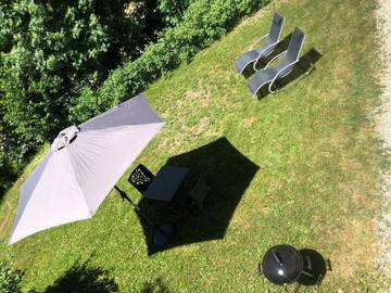 Gîte pour 2 personnes, avec vue et jardin à Saint-Léger-les-Mélèzes