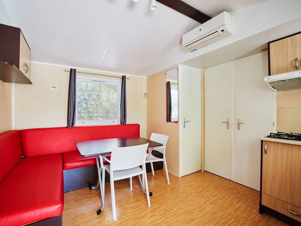 Mobil home, animaux admis - 2 pers. in Platja de l'Almadrava, Vandellòs i l'Hospitalet de l'Infant