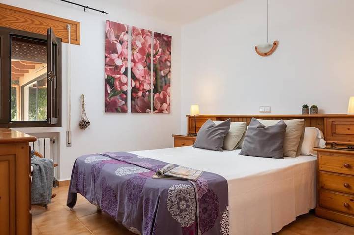 Finca für 4 Personen, mit Pool und Garten sowie Balkon in S'Alqueria Blanca - 2