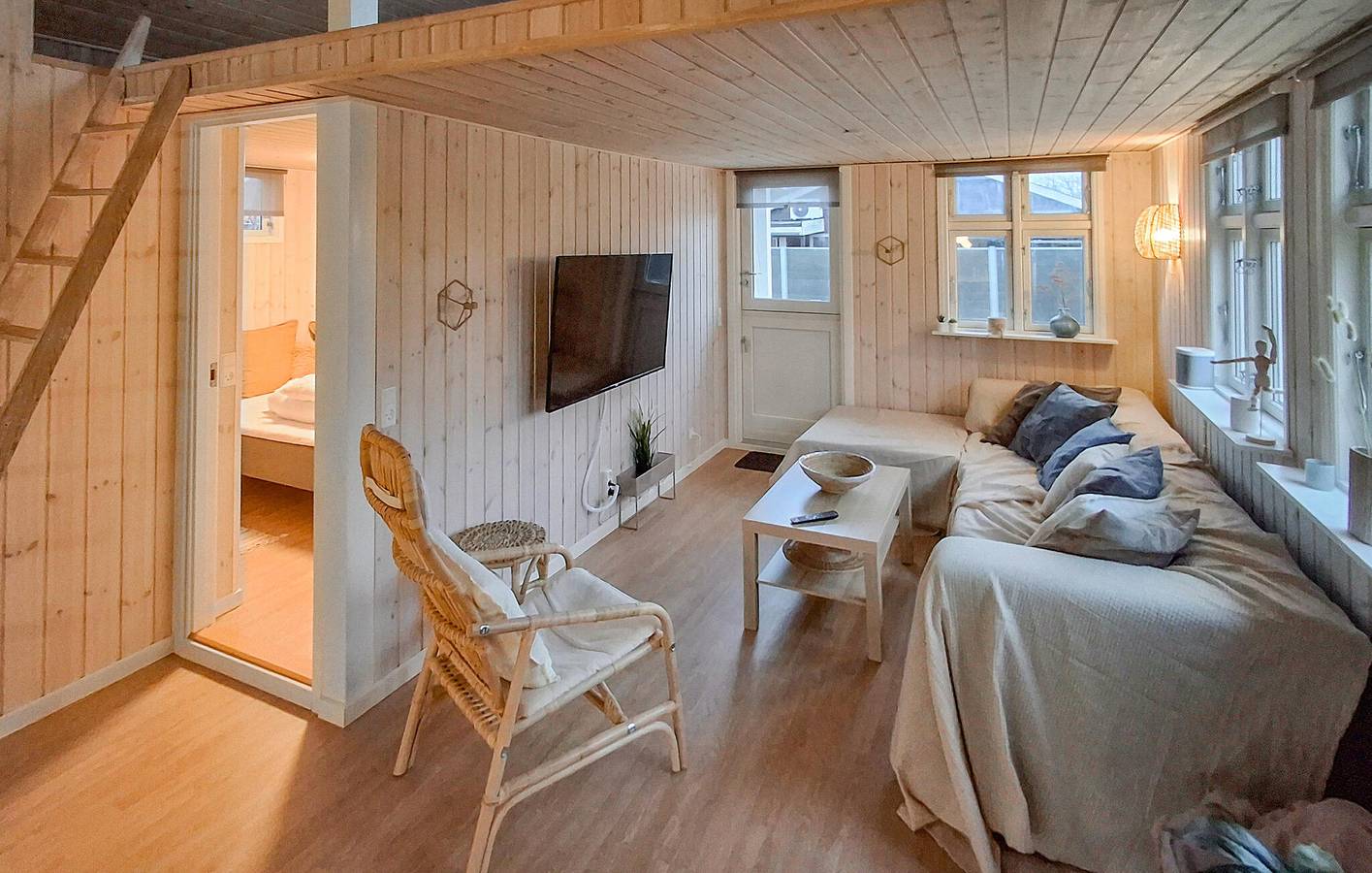 Feriehus for 6 personer med terrasse in Bjert, Lillebælt