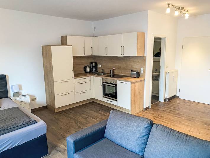 Ferienwohnung für 3 Personen, mit Balkon und Garten sowie Ausblick in Lechbruck am See - 2