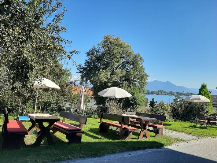 Pension für 4 Personen, mit Seeblick und Garten am Chiemsee - 3