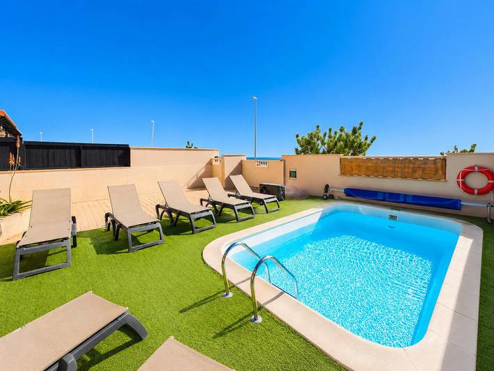 Finca für 10 Personen, mit Meerblick und Balkon sowie Terrasse und Garten in Antigua - 4